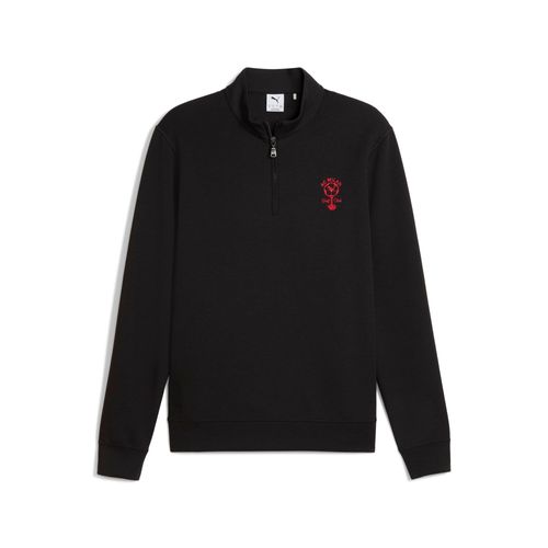 Haut De Golf À Col Zippé Puma X Ac Milan Homme, Sport, Noir, Xxl