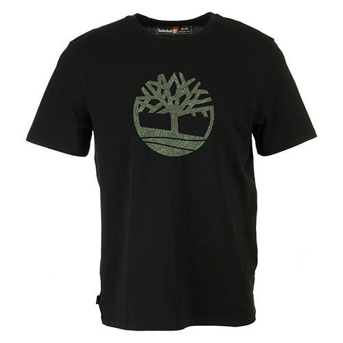 Timberland Camo Tree Logo Short Sleeve