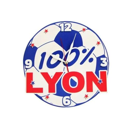 Pendule - Foot - Lyon - Décoration murale - Contemporain - Ø30