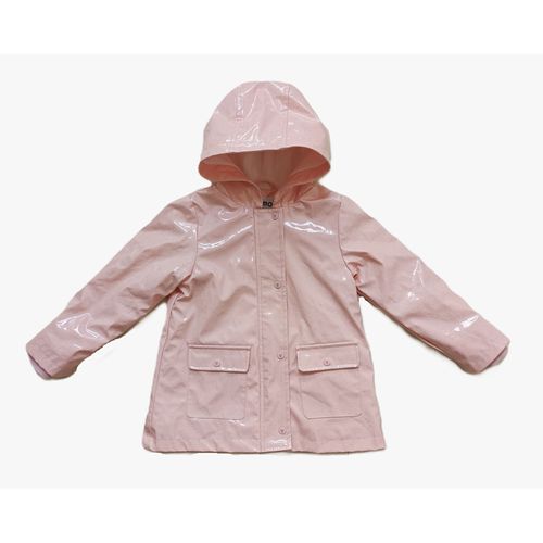 Imperméable Coupe Vent Rose À Paillettes À Capuche. Ciré. Gémo. Taille 4 Ans