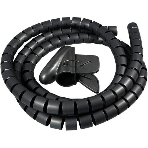 MEVRONISSHOP-16mm Gaine Spirale Gaine Câble Flexible Fil Rangement Câble Spirale Cache Cable Gestion de Câble Range Organisateur de Câble Manchon Protecteur Tube Longueur 3Meters