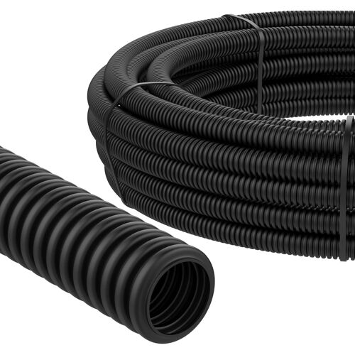 MEVRONISSHOP-Gaine Annelée 2 5 10 25 ou 50 m Buse Non Fendue de Protection des Câbles Choix: (Ø int. 10 mm, 10m mètre)