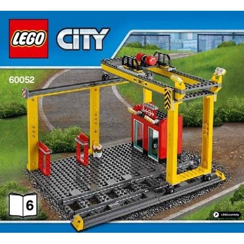 Lego City 60052 N°6 Uniquement / Station de Train