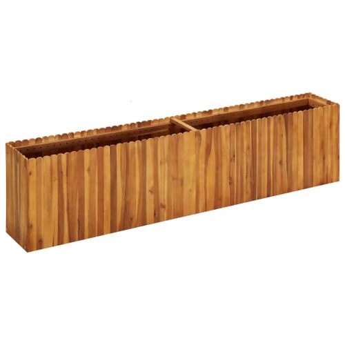Prolenta Premium - Lit Surélevé De Jardin 200x30x50 Cm Bois Massif D'acacia