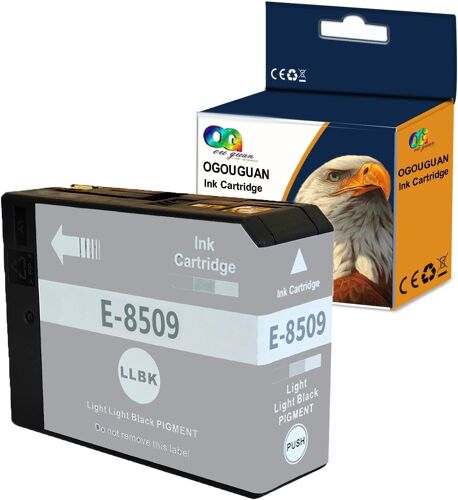 Caidi 9 Couleurs P800 Ink Cartridges T8501 T8502 T8503 T8504 T8505 T8506 T8507 T8508 T8509 Cartouche D'Encre 80 Ml Compatible Avec Les Imprimantes T850 Ink Surecolor Sc-P800 (T8509[ENC942785]