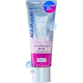 Aquaglide Lubrifiant Stimulation 25 Ml I À Base D'eau I Lubrifiant Premium I Adapté Aux Préservatifs En Latex I Lubrification Longue Durée.