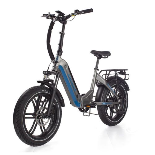 Vélo Électrique Tout-Terrain Jobobike Romer, Moteur Bafang 48 V 250 W, Gris