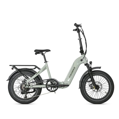 Vélo Électrique Tout-Terrain Jobobike Romer, Moteur Bafang 48 V 250 W, Vert