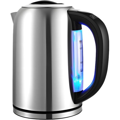 KALANKA-Bouilloire réglable température (45°C-90°C) 1,7L en inox, Théière électrique 100% sans BPA, LED, fonction maintien au chaud