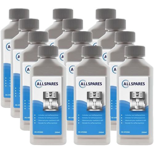 CHECARZHN--NO1-Détartrant Universel Liquide (250Ml) Pour Ca6700 / 21001681 De - 12 Bouteilles