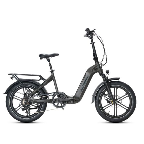 Vélo Électrique Jobobike Romer Pro, Moteur Bafang 250 W, Capteur De Couple, Pliable, Gris Foncé