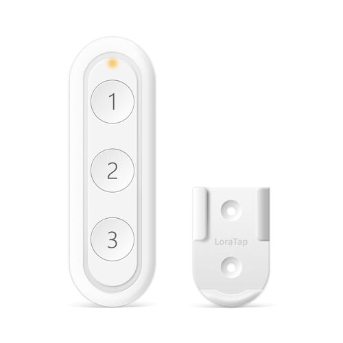 KALANKA-Zigbee Télécommande avec 3 Boutons, Interrupteur Domotique pour les appareils intelligents Tuya, Parfait pour Relais Zigbee et Module de Volet Roulant - Fiable et Stable, Hub ZigBee Requis