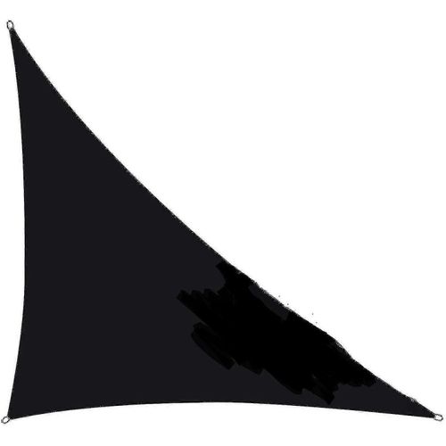 Voile D'ombrage D'extérieur À Angle Droit - 3 X 4 X 5 M - Blanc Crème