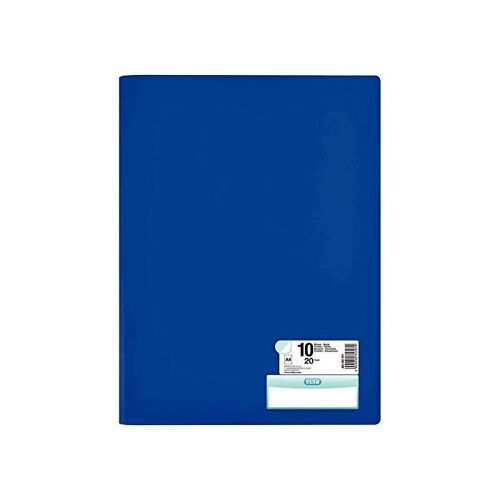 Elba Protege-Docs Elba Memphis A4 10poch Pp Bleu