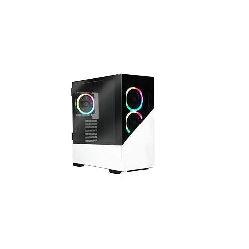 Enermax K 8 ARGB - Boîtier moyen tour - Blanc - RGB - Fenêtre