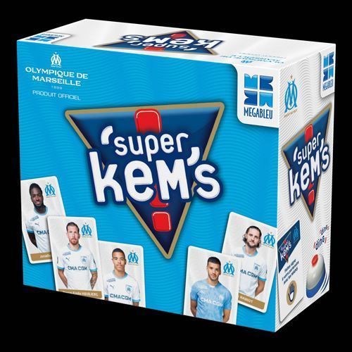 Jeu De Cartes Megableu Super Kems Olympique Marseille