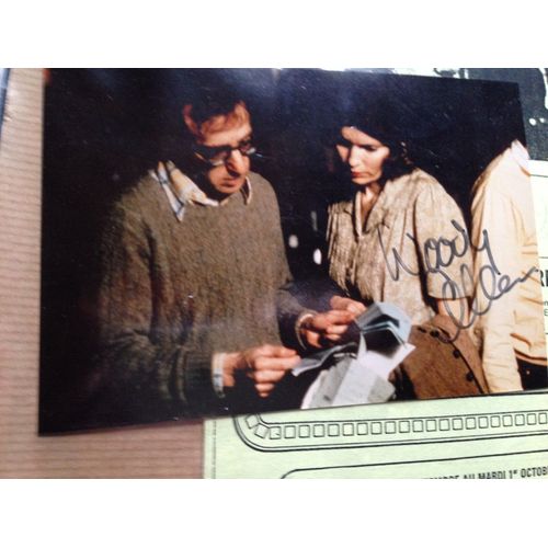 Woody Allen Autographe