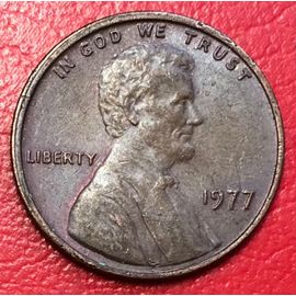 1 Cent - Lincoln Memorial Penny - 1977 - Etats Unis
