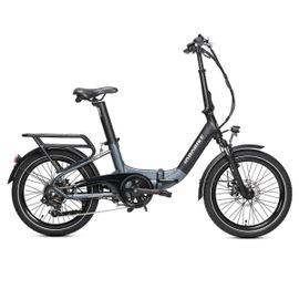 Vélo Électrique Pliable Jobobike Ace, 36 V, 250 W, 10 Ah, Pour Les Trajets Quotidiens, Noir