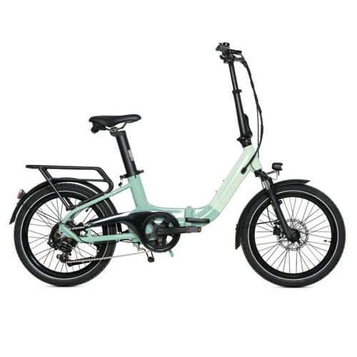 Vélo Électrique De Ville Élégant Jobobike Ace Pro, Capteur De Couple 250 W, 20 Pouces, Léger Pour Filles, Vert