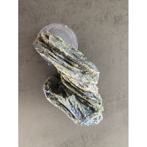 Plateforme D’Escalade Pour Reptile Avec Système De Ventouses En Résine 7 X 15 X 7,5 Cm