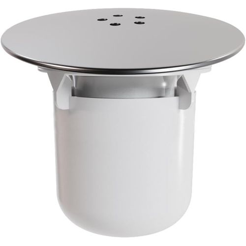 Loc-Bonde Douche,Couvercle De Bonde De Douche,11,5X6,3X9,5Cm Couvercle De Bonde De Douche,Pour Les Évacuations De Salle De Bain,Argent