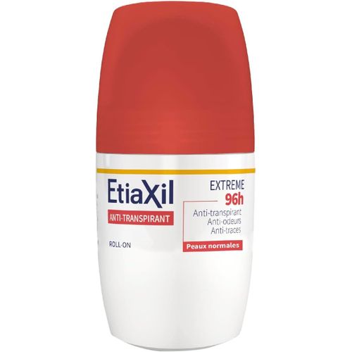Asfasfq-Etiaxil - Déodorant Anti-Transpirant - Transpiration Modérée - Aisselles - Extrême 96h - Peaux Normales - Efficacité 96h - Roll On - 50 Ml 