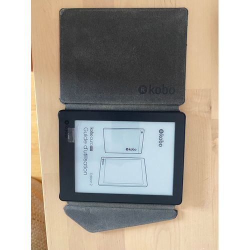 Liseuse Kobo Aura H20 2e édition 8 Go 6.8" Noir