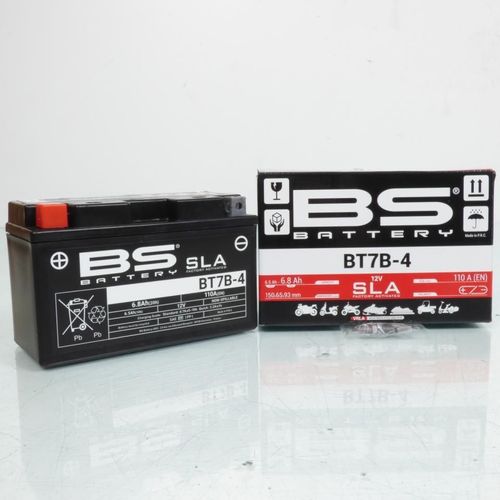 Batterie Sla Bs Battery Pour Moto Ducati 1199 Panigale 2012 À 2017 Yt7b-4 / 12v 6.5ah Neuf