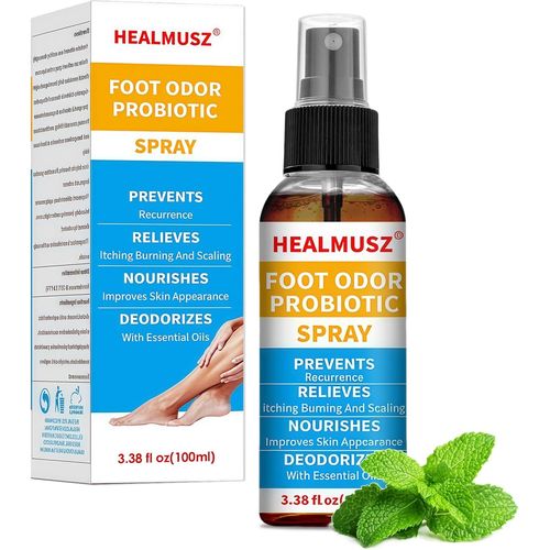 Asfasfq-100 Ml Spray Anti-Odeurs Pour Pieds,Déodorant Pied Pour Pieds Frais Et Secs,Réduit La Transpiration Et Les Démangeaisons,Éliminer Les Odeurs,Déodorant Pour Pieds Pour Hommes Et Femmes 