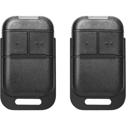 Asfasfq-2 Pack Remplacement Pour Somfy Télécommande 2401539, 433,42mhz, 2 Canaux, Compatible Avec Somfy Keypop Ns-2, Pour Portail Automatisé, Garage, Volet Roulant (Noir)