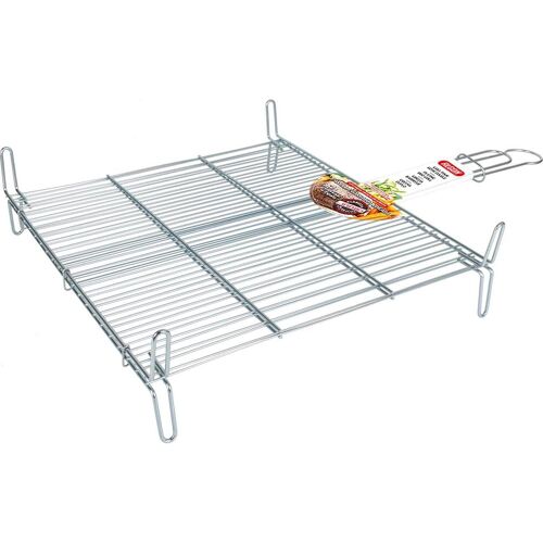 Ulteronixshop-ALPGRILL ¿ Double Grille pour Barbecue de 50 x 50 cm