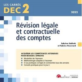 Révision Légale Et Contractuelle Des Comptes - Edition 2022