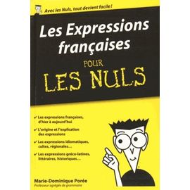 Les Expressions Française Pour Les Nuls