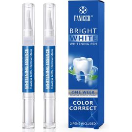 SmileWhite Stylo De Blanchiment Des Dents (4 Stylos), Stylo Gel De Blanchiment Des Dents, Kit De Blanchiment Des Dents, Efficace, Indolore, Non Sensible, Adapté Aux Voyages, Sourire Blanc Naturel