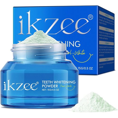 Asfasfq-Poudre Blanchissante Dents, Blanchiment Dentaire Professionnel, Blanchiment Des Dents De Longue Durée, Teeth Whitening Powder Vegan, Très Efficace Pour Éliminer Les Taches Blanc