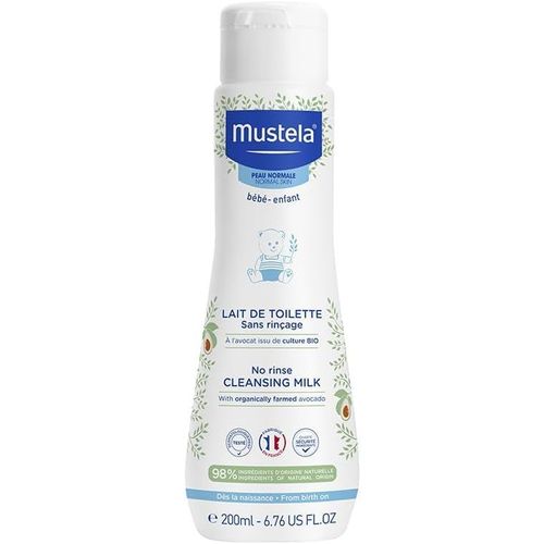 Asfasfq-Lait De Toilette À L'avocat Perseose Bio, Visage, Corps, Change, Nourrissons, Enfants, Convient À Toute La Famille - Nettoie Sans Rincer, 98% D'ingrédients D'origine Naturelle (200ml)