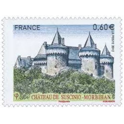 Château De Suscinio (Morbihan) Année 2012 N° 4662 Yvert Et Tellier Luxe