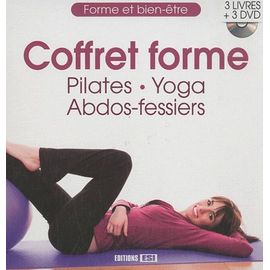 Coffret Forme 3 Volumes : Pilates - Yoga - Abdos-Fessiers (3 Dvd)