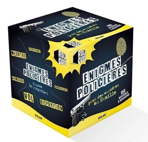 Rollcube Enigmes Policières En Famille
