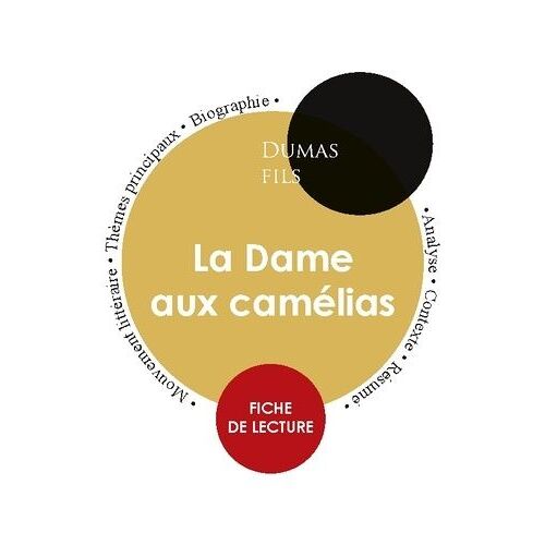 La Dame Aux Camélias - Fiche De Lecture