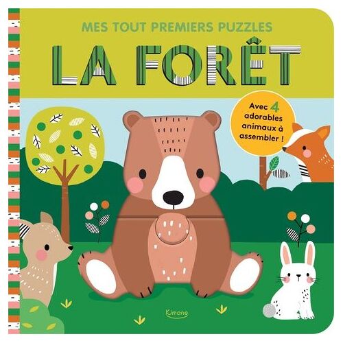 La Forêt - Avec 4 Adorables Animaux À Assembler !