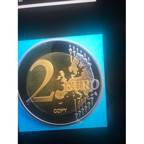 Pièce 2 Euro Grâce Kelly Monaco Année 2007 Réplique 
