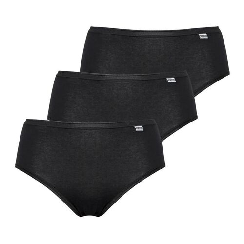 Lot De 3 Culottes Coton Bio - Noir