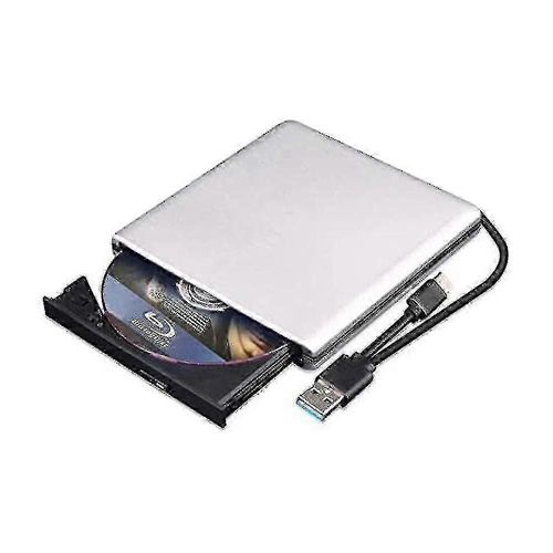 Lecteur DVD Blu-ray externe 3D, USB 0 et Type-C, lecteur optique portable Blu-ray D 2735 Walkbee