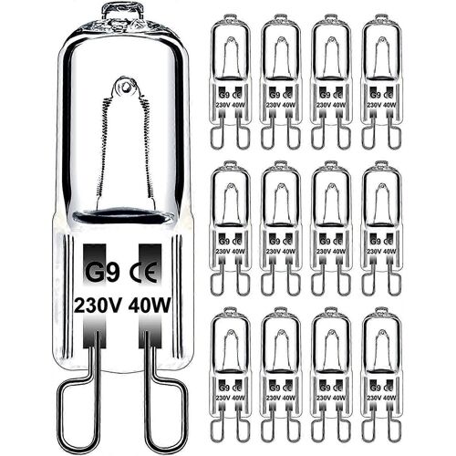 Ampoule G9 2025 40 W 230 V À Intensité Variable, Blanc Chaud, Ampoule Halogène G9, Tolérance 300 °C, Ampoule De Four G9 Pour Plafonniers De Four À Micro-Ondes, Pennsylvanie