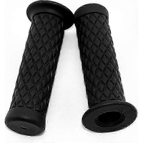 Poignées De Guidon De Moto Antidérapantes En Caoutchouc Pour Guidons De 7/8, 22 Mm Et 24 Mm