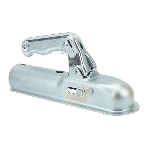 Attelage De Remorque À Languette Droite, Boule D'attelage De 5 Cm, Capacité De Charge De 800 Kg Pour Tube Rond De 5 Cm E2u311