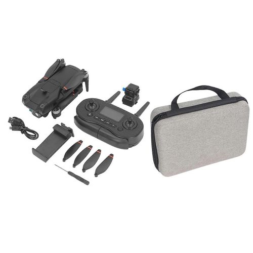 Drone De Photographie Aérienne Hd 7.6v 3000mah Gps Noir Double Caméra Pliable Pour Les Personnes De Plus De Quatorze Ans Avec Évitement D'obstacles