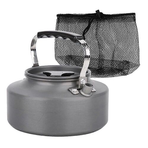 Bouilloire de camping en plein air 2025 1,1 L, bouilloire à eau, cafetière portable, théière, ensemble de pique-nique